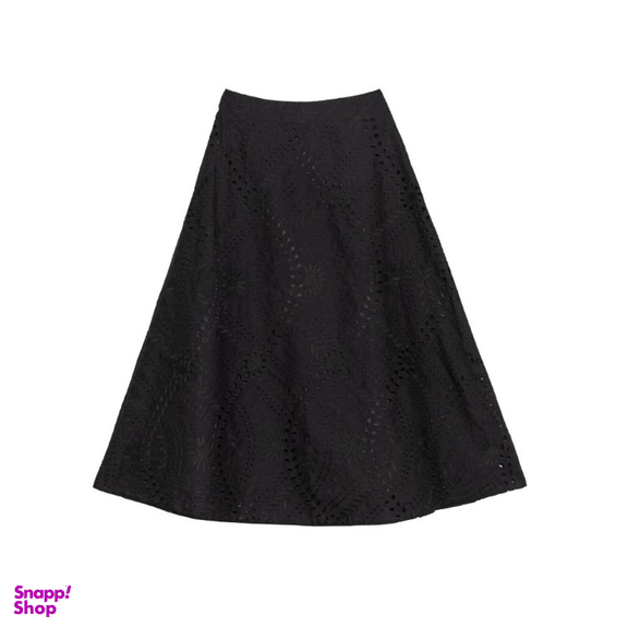 دامن زنانه برنس مدل نورهان رنگ مشکی