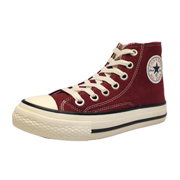 کفش ساقدار طرح کانورس آل استار کد B2515 رنگ زرشکی