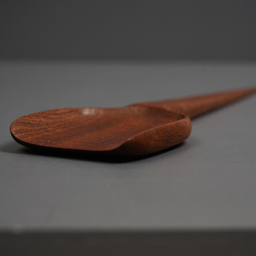 ملاقه و قاشق چوبی مدل Sapeli Wooden Ladle