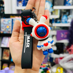 چراغ خواب مدل فضانورد کهکشانی اسپیکر دار کد 03 به همراه جاکلیدی مجموعه 2 عددی