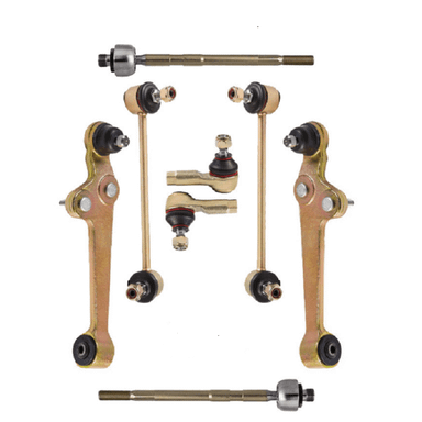 مجموعه جلوبندی خودرو آرا قطعه کد 207112 مناسب تیبا مجموعه 8 عددی