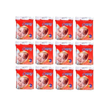 پوشک کودک پرمیس سایز بزرگ مجموعه 12 بسته 20 عددی