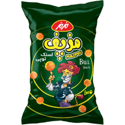 اسنک پنیری رول مزپف مزمز وزن 85 گرم