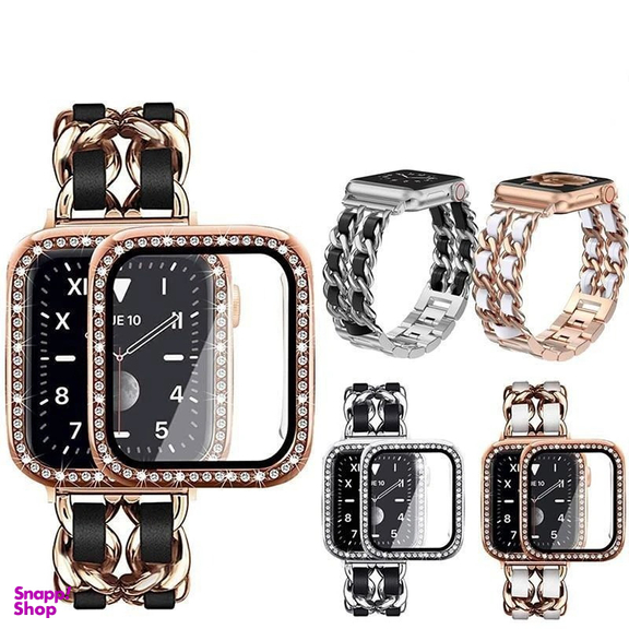 کاور اپیکوی مدل Diamond Cover Apple Watch مناسب برای اپل واچ سری 10 سایز 46 میلی متری