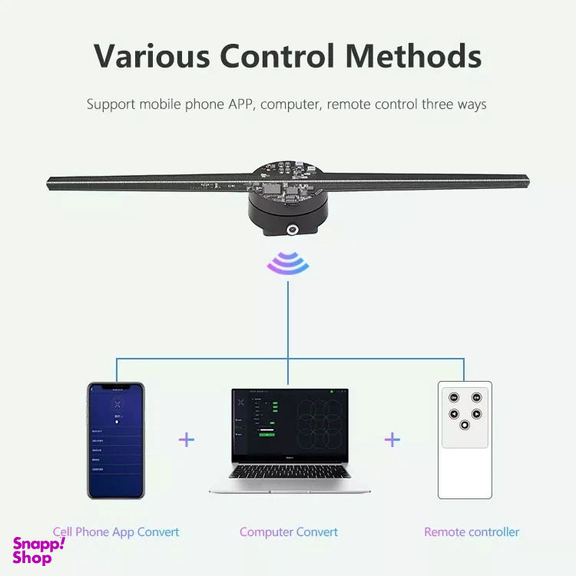 دستگاه LED هولوگرافی مدل HD-F42 WiFi