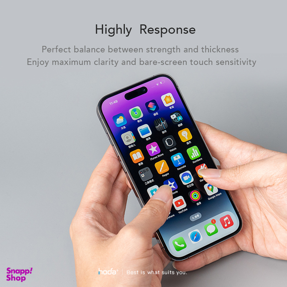 محافظ صفحه نمایش گوشی AntiStatic کینگ پاور مناسب اپل iPhone 14 Pro Max/15 Pro Max
