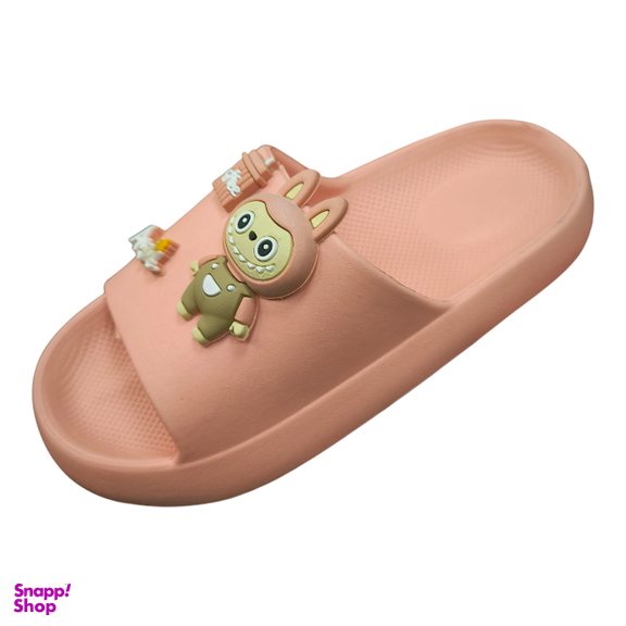 دمپایی زنانه زیتون مدل ملودی لبوبو ویانزا رنگ کالباسی