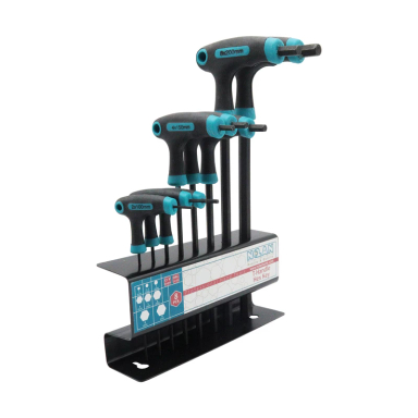آچار آلن شش گوش نولان مدل YP-T-Hhandle مجموعه 8 عددی