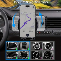 هولدر و شارژر مغناطیسی 15 وات ایتومو مدل WirlessFast15