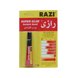 چسب قطره ای رازی مدل Super Glue حجم 3 میلی لیتر