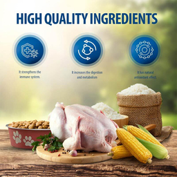 غذای خشک گربه رفلکس مدل Chicken وزن 1.5 کیلوگرم