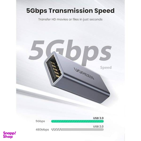 مبدل USB-A Female یوگرین مدل US381 کد 20119