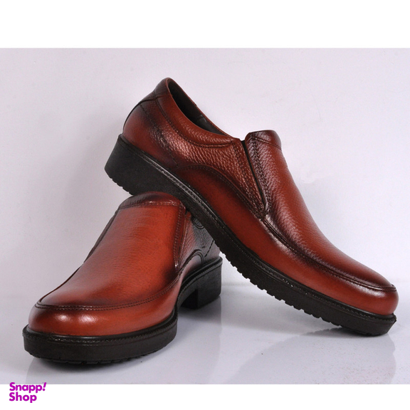 کفش مردانه کروماکی مدل چرم طبیعی کد km8073