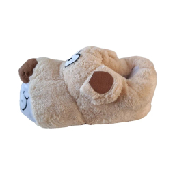 دمپایی کودک پاپا مدل عروسکی کد CRM رنگ کرم