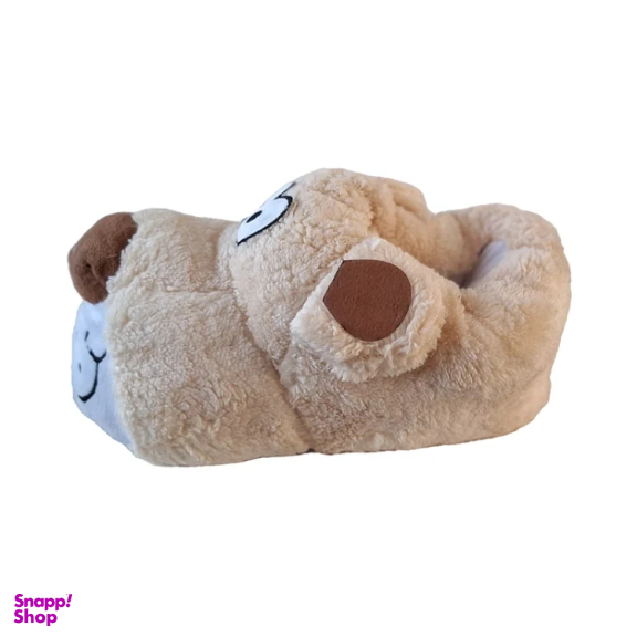 دمپایی کودک پاپا مدل عروسکی کد CRM رنگ کرم