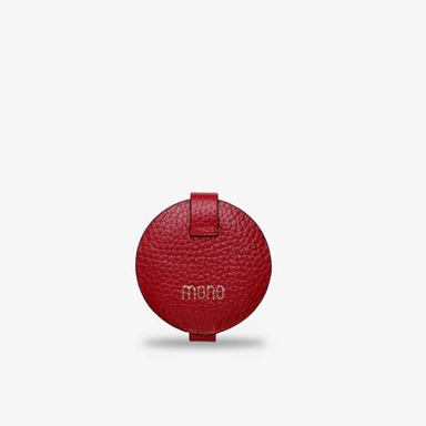 آینه جیبی دوطرفه چرم طبیعی مونو کد G0014