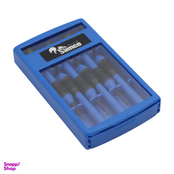 پیچ گوشتی موبایلی سامکو مدل ستاره ای کد YP-SHS-15S006MH مجموعه 6 عددی