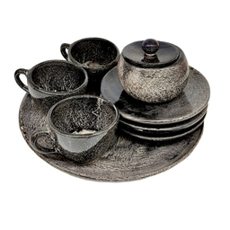 نیم ست چای خوری مدل تلفیقی مجموعه 8 عددی