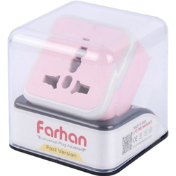 تبدیل برق 3 به 2 چراغ دار فرحان الکتریک مدل F10