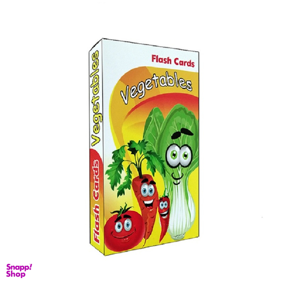 فلش کارت انتشارات زبان پژوه مدل سبزیجات کد 312