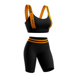 ست نیم تنه و شلوارک ورزشی زنانه ماییلدا مدل 5327