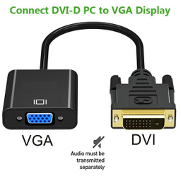 تبدیل DVI-D به VGA اکتیو مینی تک مدل Convertor