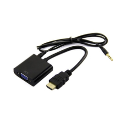 مبدل HDMI به VGA مدل ST با کابل صدا