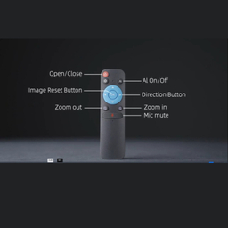 وب کم پاویفو مدل 4K AI Auto-Framing With Remote Control