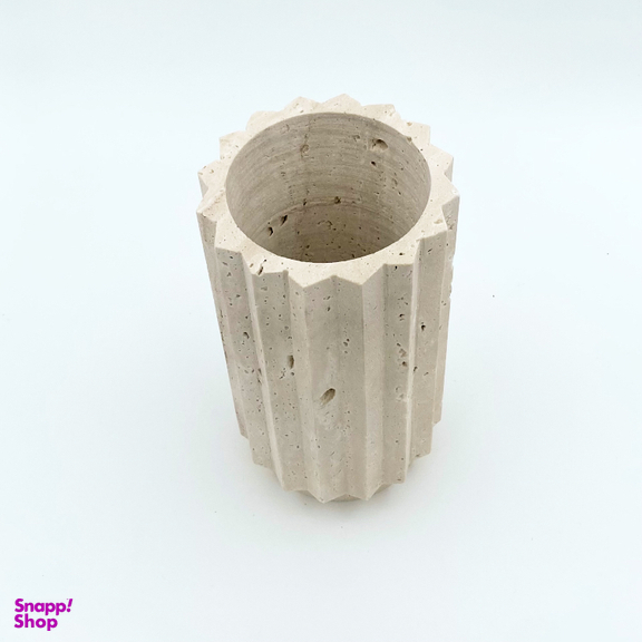 گلدان سنگی تراورتن کد 020167