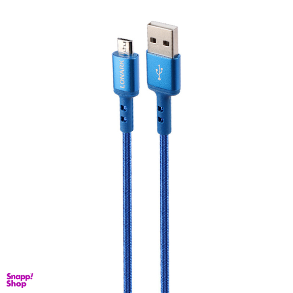 کابل دیتا MicroUSB لونارک مدل Lonark LC13A 2.1A طول 1.1 متر