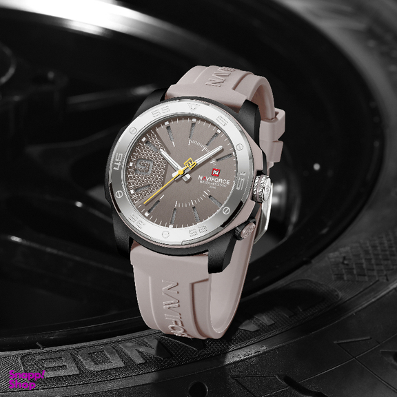 ساعت مچی عقربه ای مردانه نیوی فورس مدل NF7112 رنگ طوسی