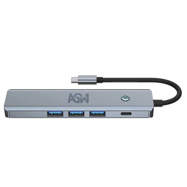 USB هاب 5 پورت Type-C ای جی دبلیو مدل BYL-2319