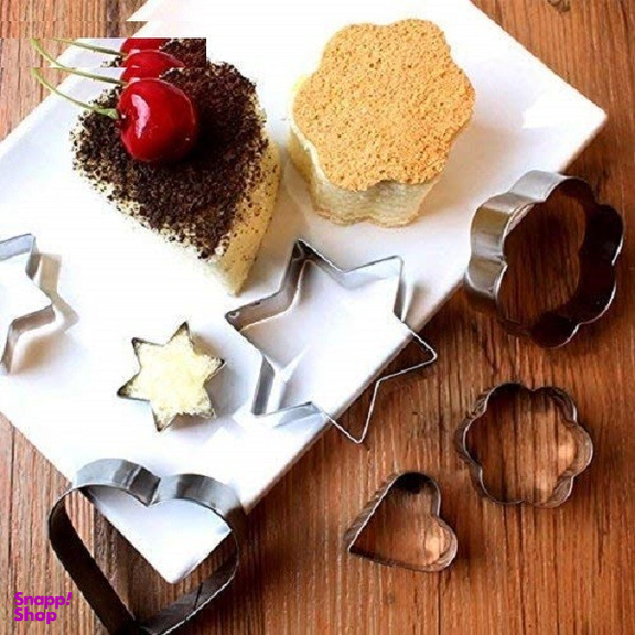کاتر و قالب شیرینی پزی کوکی به گز مدل گل کد 992