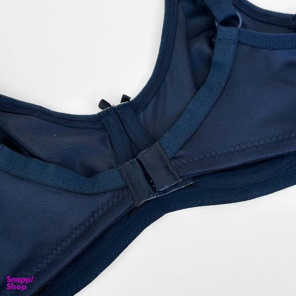 ست شورت و سوتین زنانه نوشه پوش مدل فنردار توری کد 90102 رنگ سرمه ای