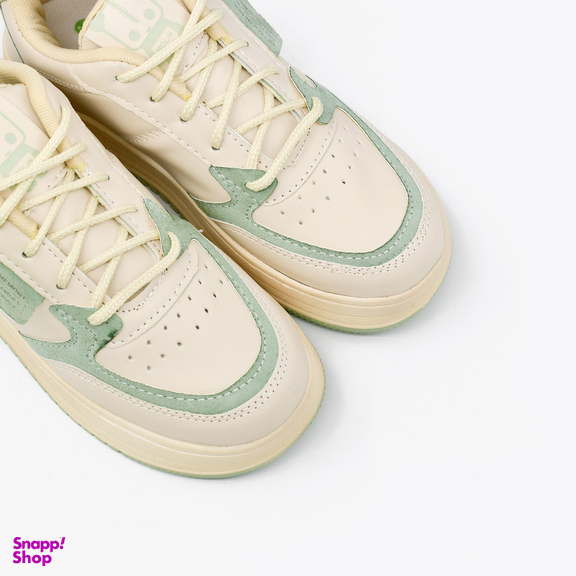 کفش روزمره زنانه پویان گام پیام مدل مولین کد 11960 رنگ کرم