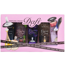 کرم مرطوب کننده دافی مدل perfume cream حجم 75 میلی لیتر مجموعه 5 عددی