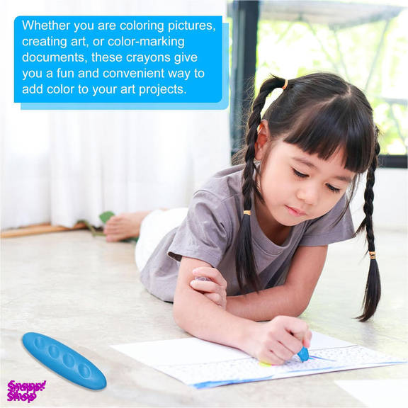 مداد شمعی جادویی نشکن 36 رنگ مدل بادومی