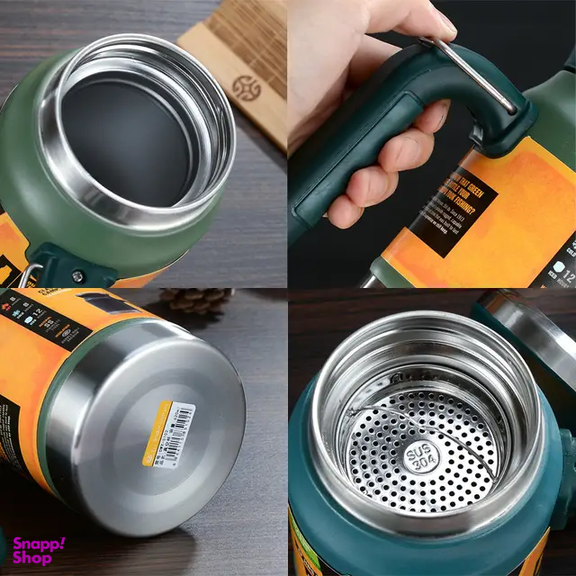 فلاسک دسته دار کوهستانی دیوانگ ژین مدل 304DI WANG XIN
