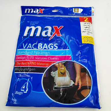 کیسه جاروبرقی مکث مدل 505 کد 11410 بسته 4 عددی