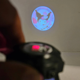 ساعت مچی دیجیتال بچگانه مدل کرومی کارتونی پروژکتوری