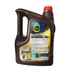 روغن موتور خودرو سرکان مدل 5W-40 SN حجم 4 لیتر