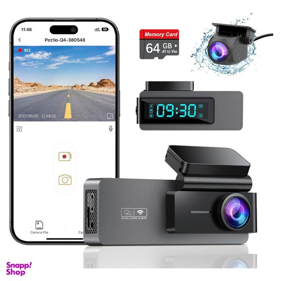 دوربین ثبت وقایع خودرو مدل 4K کد 4