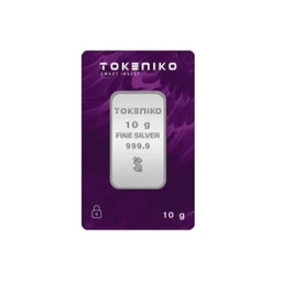 شمش نقره 999.9 عیار توکنیکو کد 01