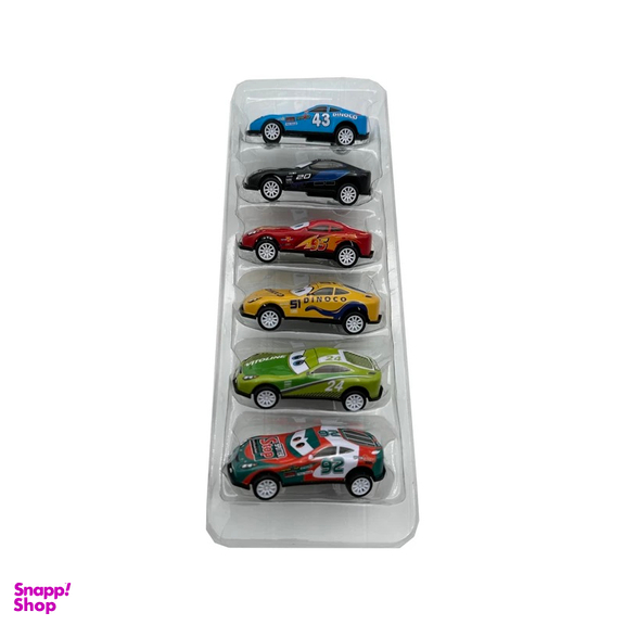 ماشین مدل مک کویین کد 450 بسته 6 عددی