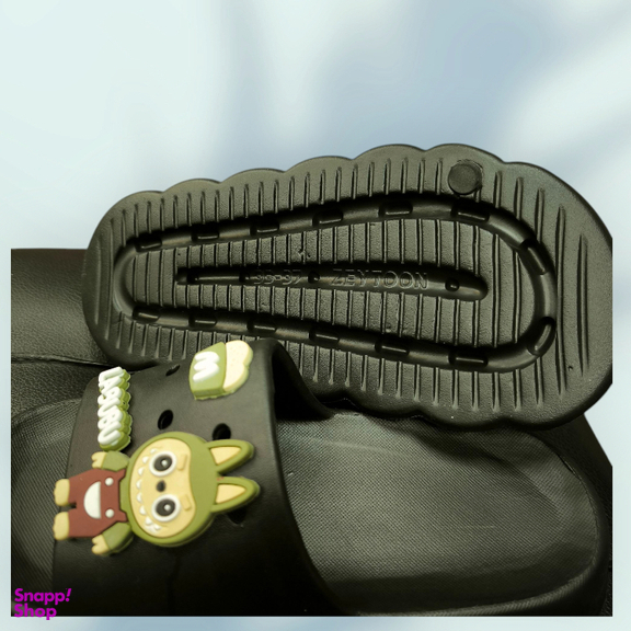 دمپایی زیتون مدل ویدا لبوبو ویانزا رنگ مشکی