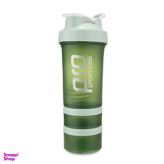 قمقمه شیکر ورزشی پرو اسپرتز مدل 3 تکه کد 40 گنجایش 500 سی سی