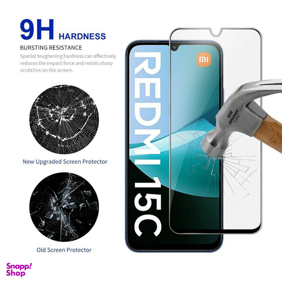 محافظ صفحه نمایش گوشی کینگ پاور مدل SUD-ESD مناسب شیائومی Redmi 15C/Note 14R/Poco C71/C75