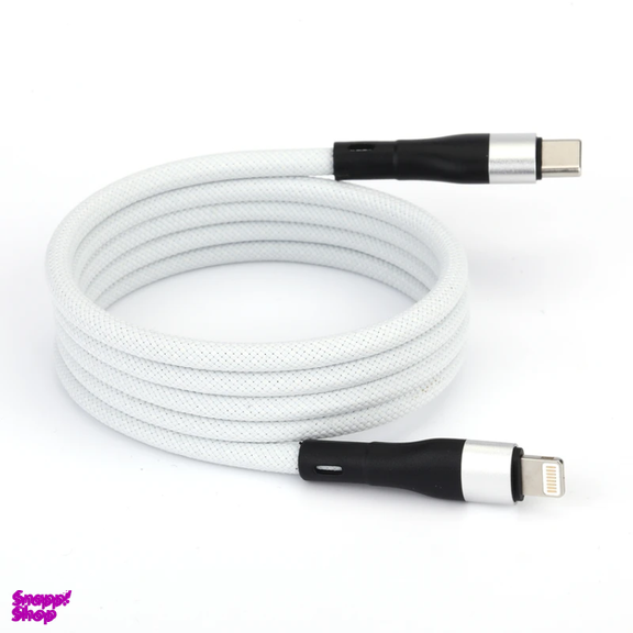 کابل تبدیل Type-C به Lightning فوربری مدل Magnetic KS-CL01-20W طول 1 متر