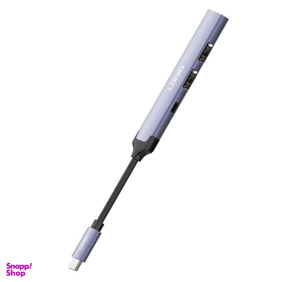 USB هاب 4 پورت Type-C الدینیو مدل DS-34C