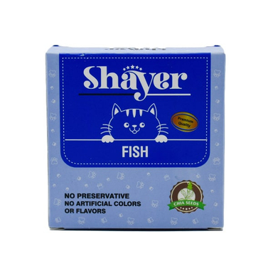 کنسرو غذای گربه شایر مدل Fish وزن 90 گرم بسته 6 عددی